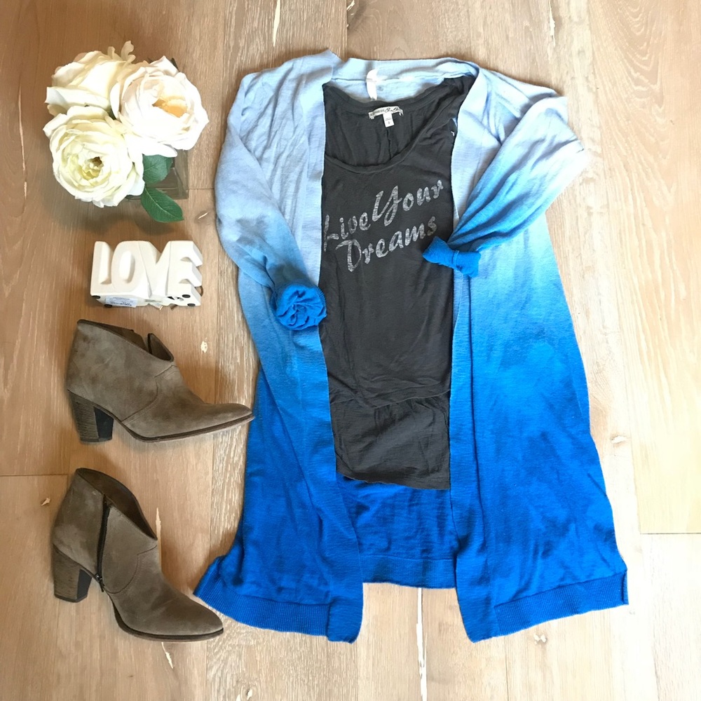 💙 Ombré cardigan